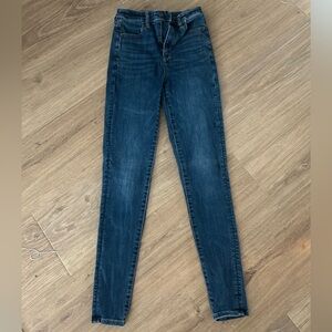 American Eagle Dark Blue Skinny Jeans